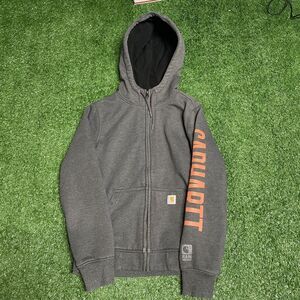 Carhartt Rain Defender Full Zip Hoodie Women’s Small Gray Sweatshirt